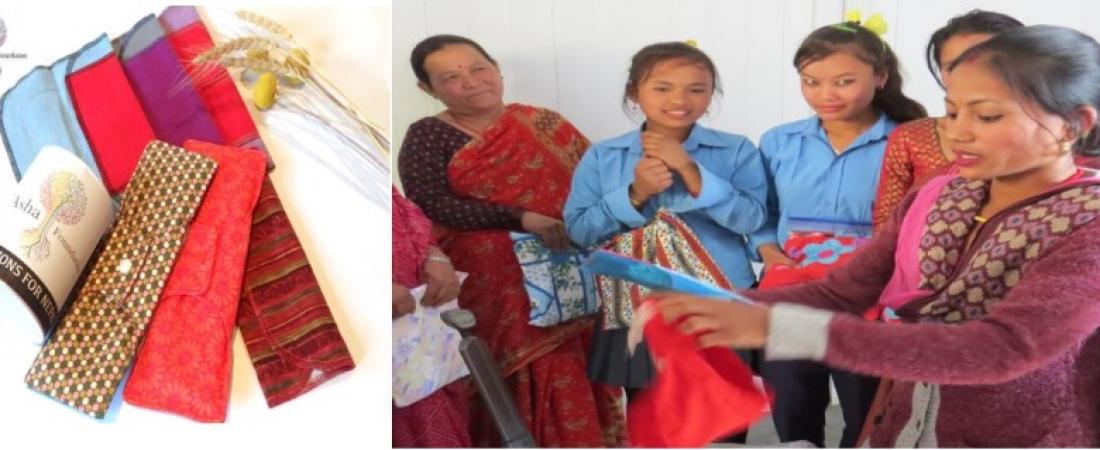 Providing female hygiene kits