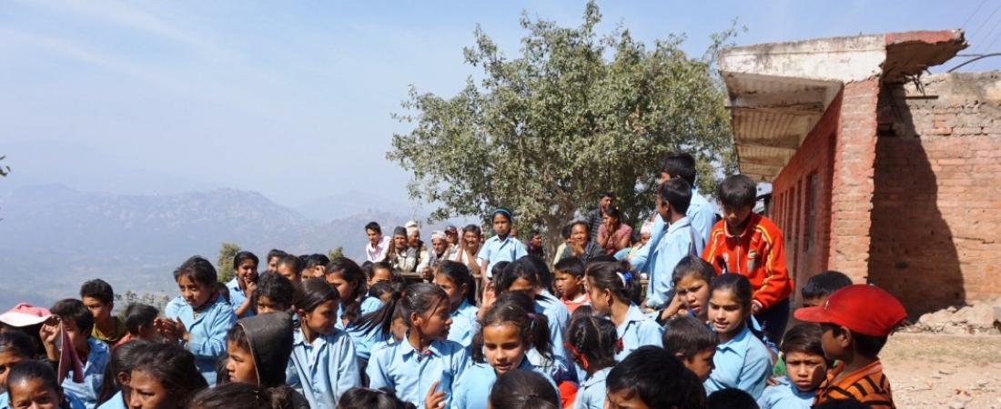 Rebuilding Radha Kirshna School 