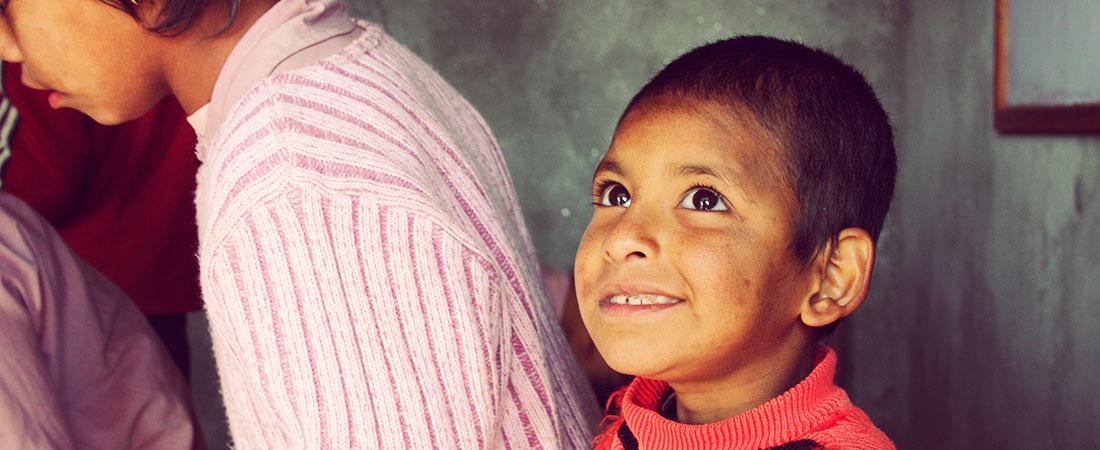 Our projects provide sanitation,<br />access to water and quality education<br />to disadvantaged children